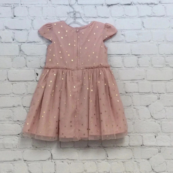 Carters 12-18M Pink Star Tulle Dress - Picture 4 of 6